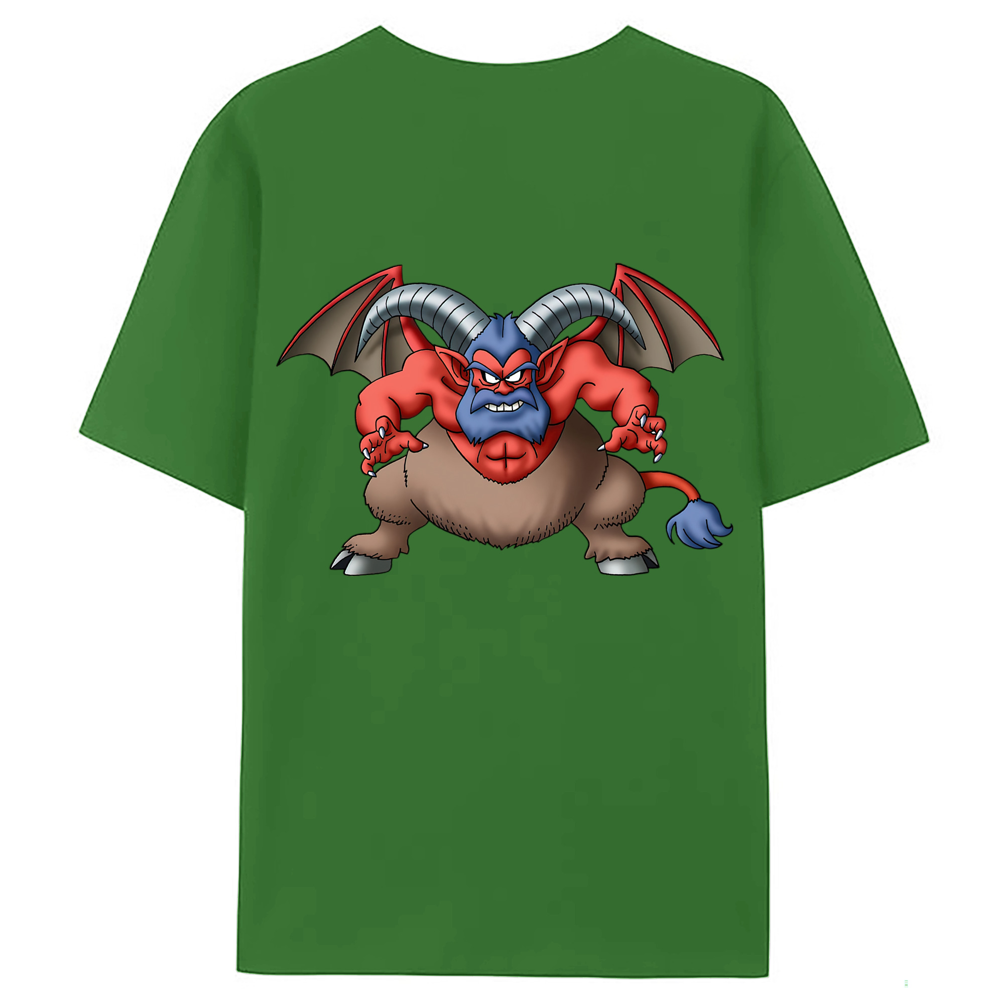 （画像用） ドラゴンクエスト Doragon Kuesuto Dragon Quest レディース半袖Tシャツ(バックプリント)